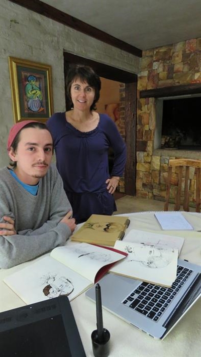 Local digital art wizard sports 'rugby contract'